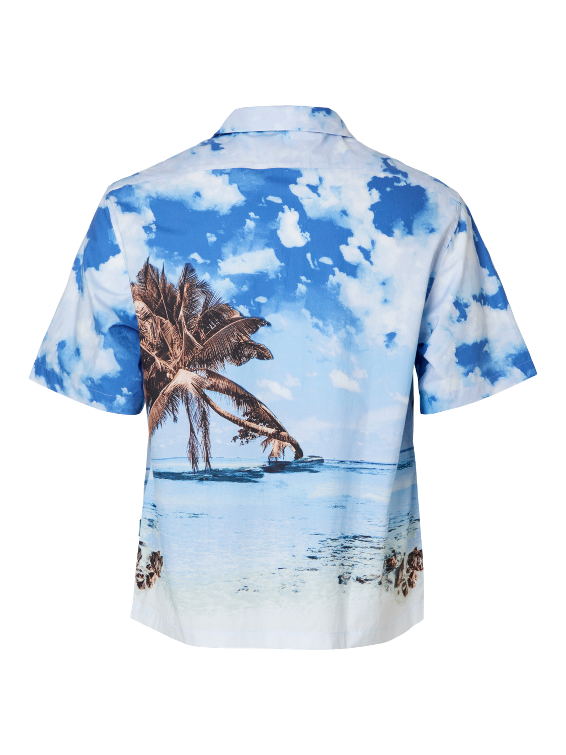 ANRRELAXALFRED-AOP Shirts - Air Blue